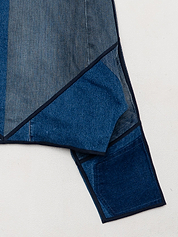 The Kaira Cropped Denim Jacket - Small