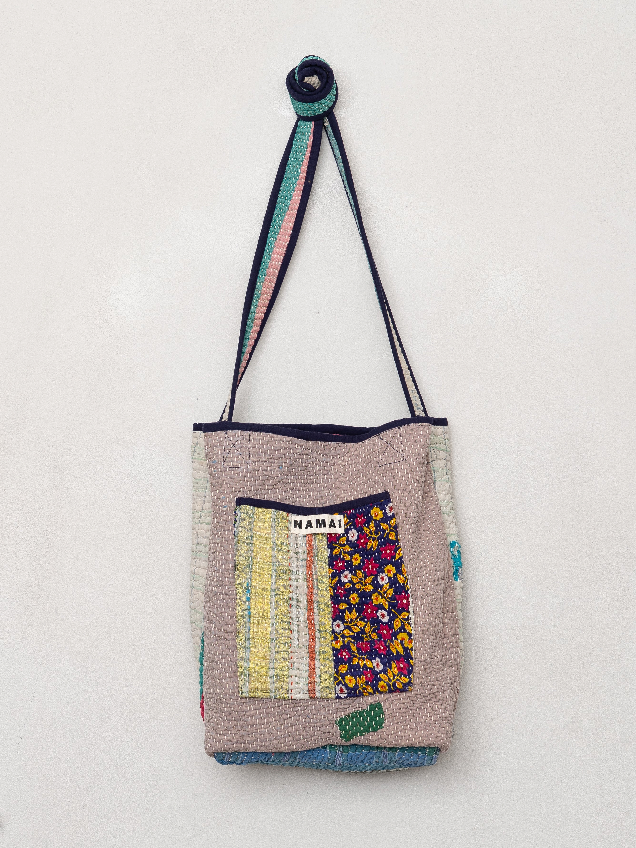 The Xoti II Zero-Waste Quilted Kantha Bag