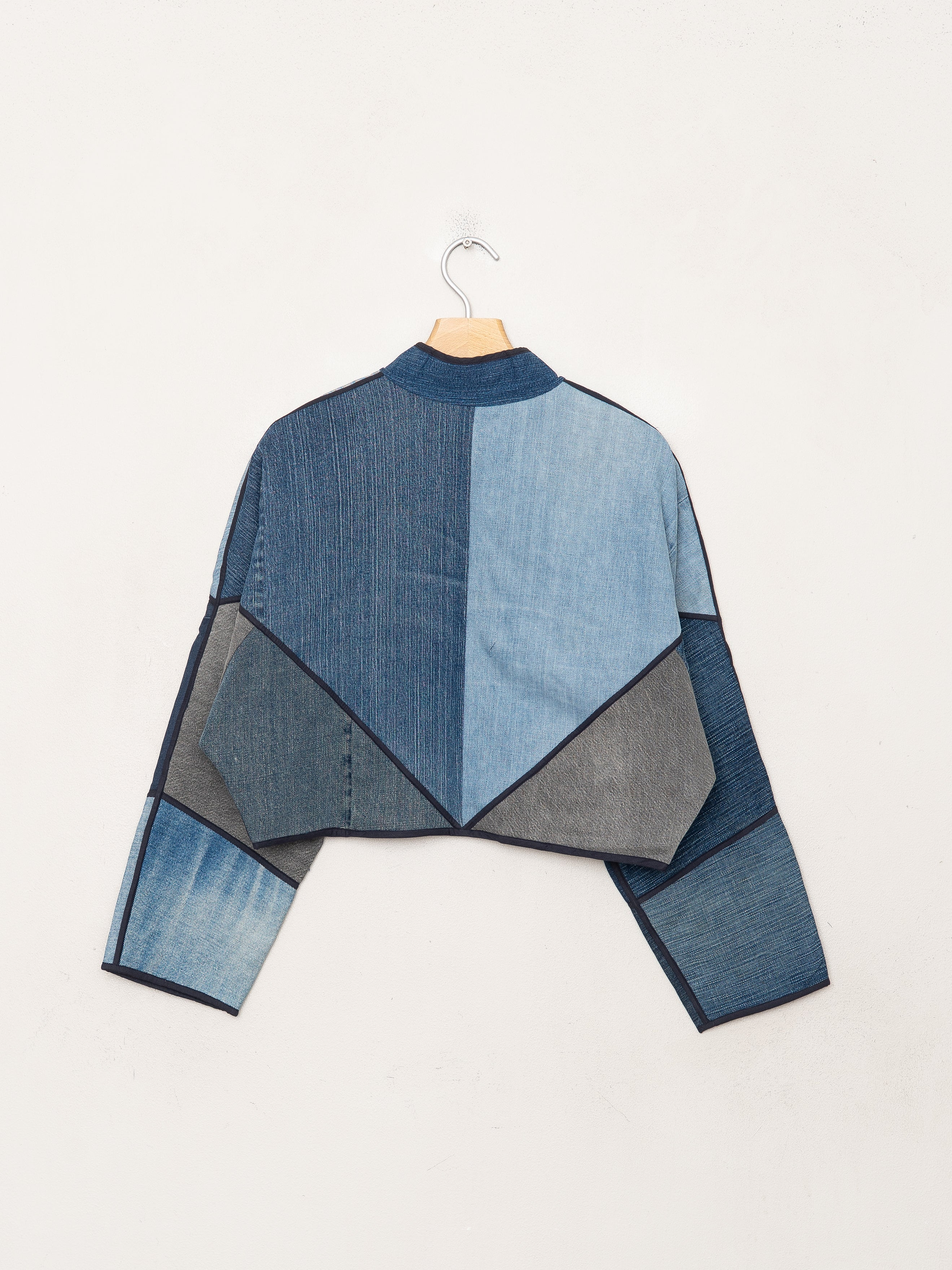 The Kaira Cropped Denim Jacket - Small