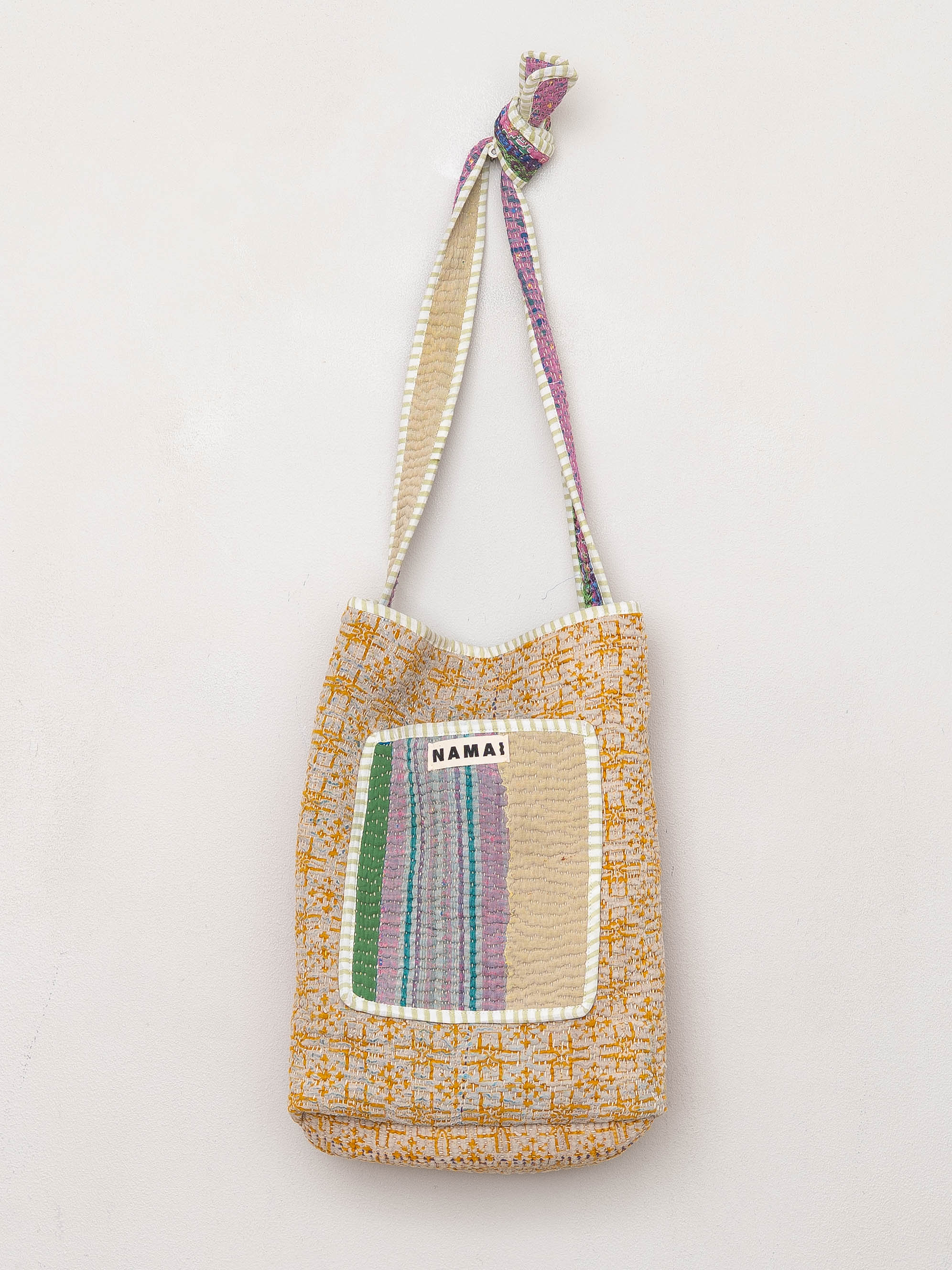 The Xoti II Zero-Waste Quilted Kantha Bag