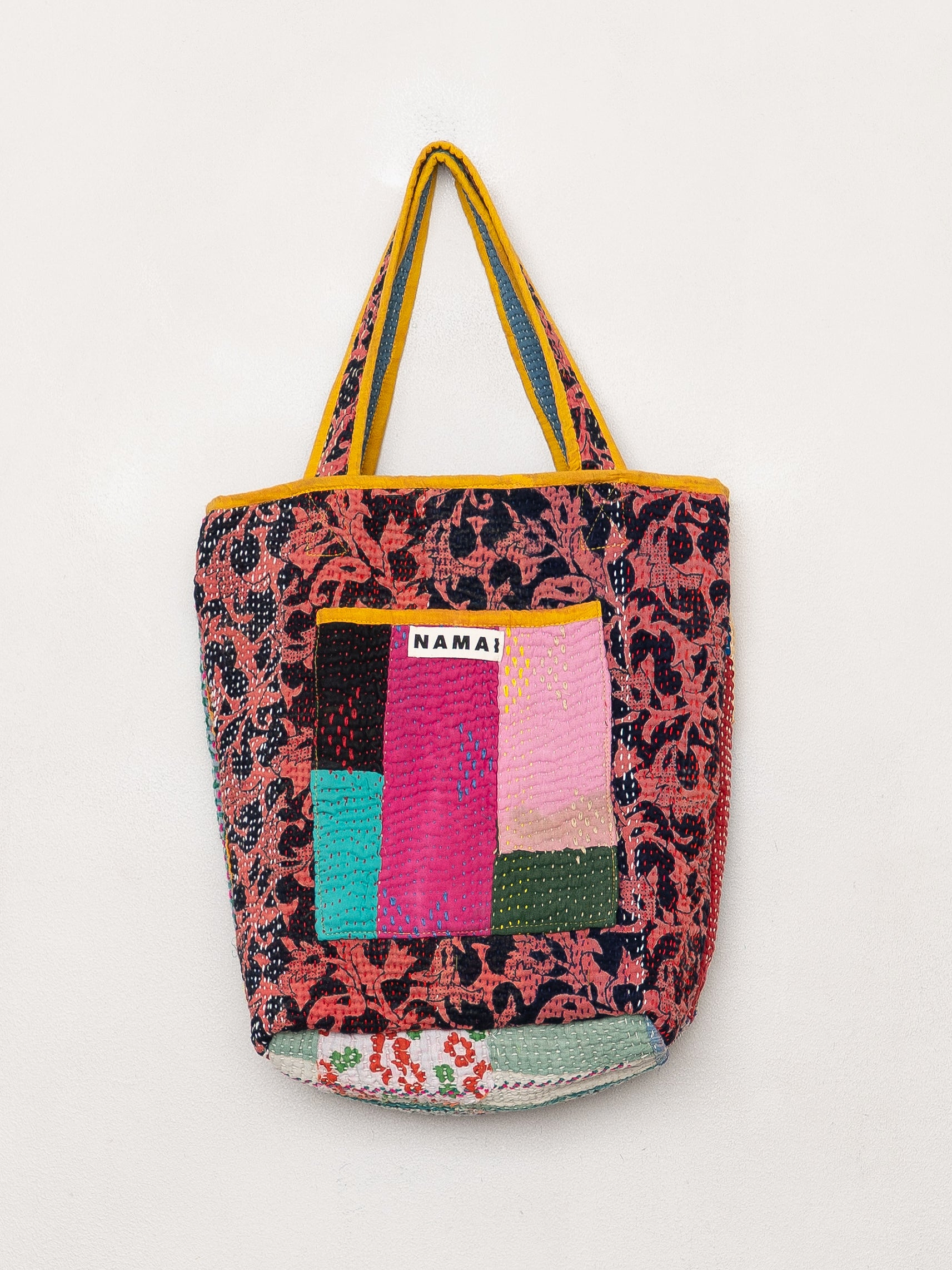 The Xoti II Zero-Waste Quilted Kantha Bag