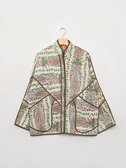 The Ladhiya Quilted Patchwork Kantha Jacket