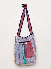 The Xoti II Zero-Waste Quilted Kantha Bag