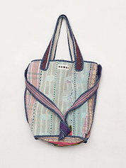 The Xoti II Zero-Waste Quilted Kantha Bag