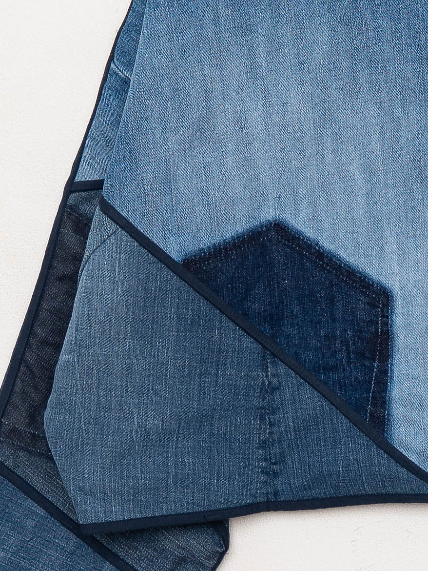 The Kaira Cropped Denim Jacket - Medium