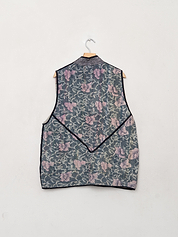 The Ladhiya Quilted Patchwork Kantha Vest