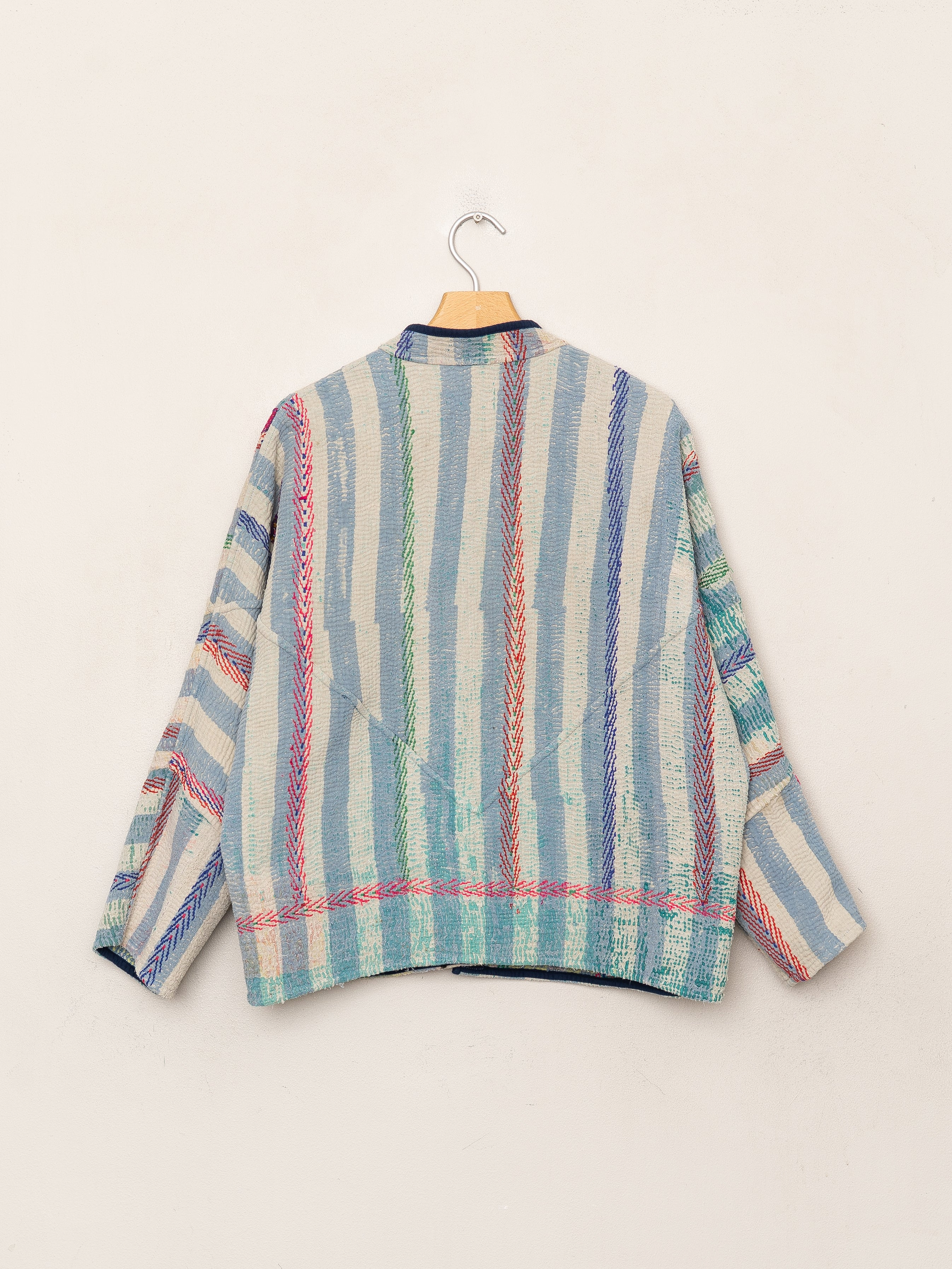 The Ladhiya Petite Quilted Patchwork Kantha Jacket