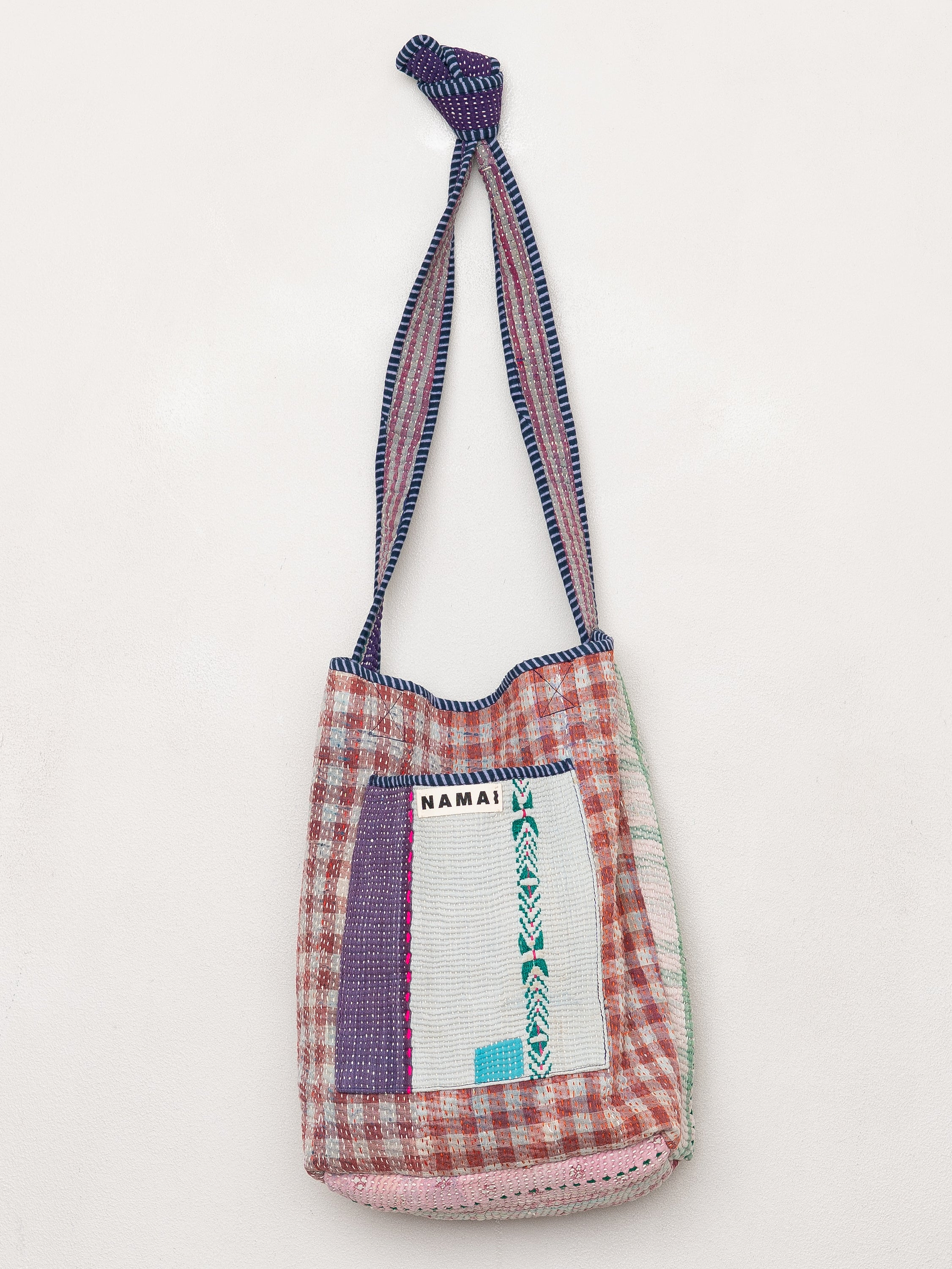 The Xoti II Zero-Waste Quilted Kantha Bag