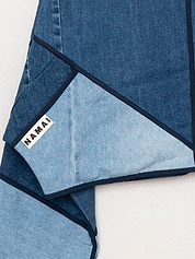 The Kaira Cropped Denim Jacket - Medium