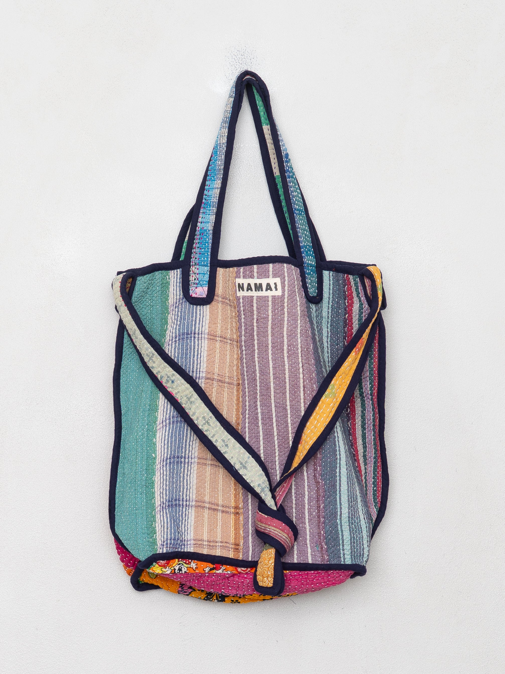 新品・未使用　NAMAI カンタキルトトートバッグ Shop Kantha Quilt Totes – NAMAI