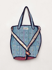 The Xoti II Zero-Waste Quilted Kantha Bag