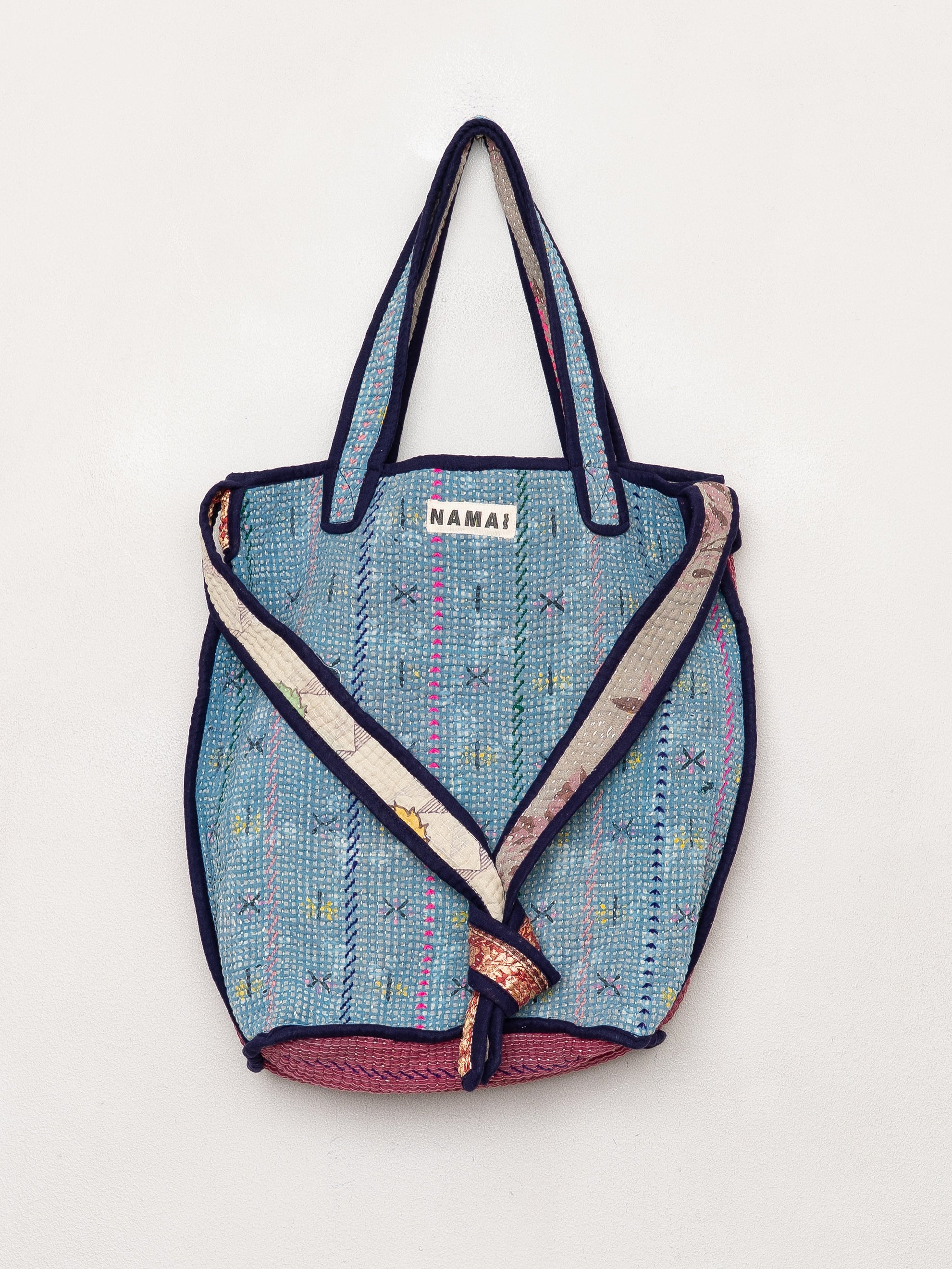 The Xoti II Zero-Waste Quilted Kantha Bag