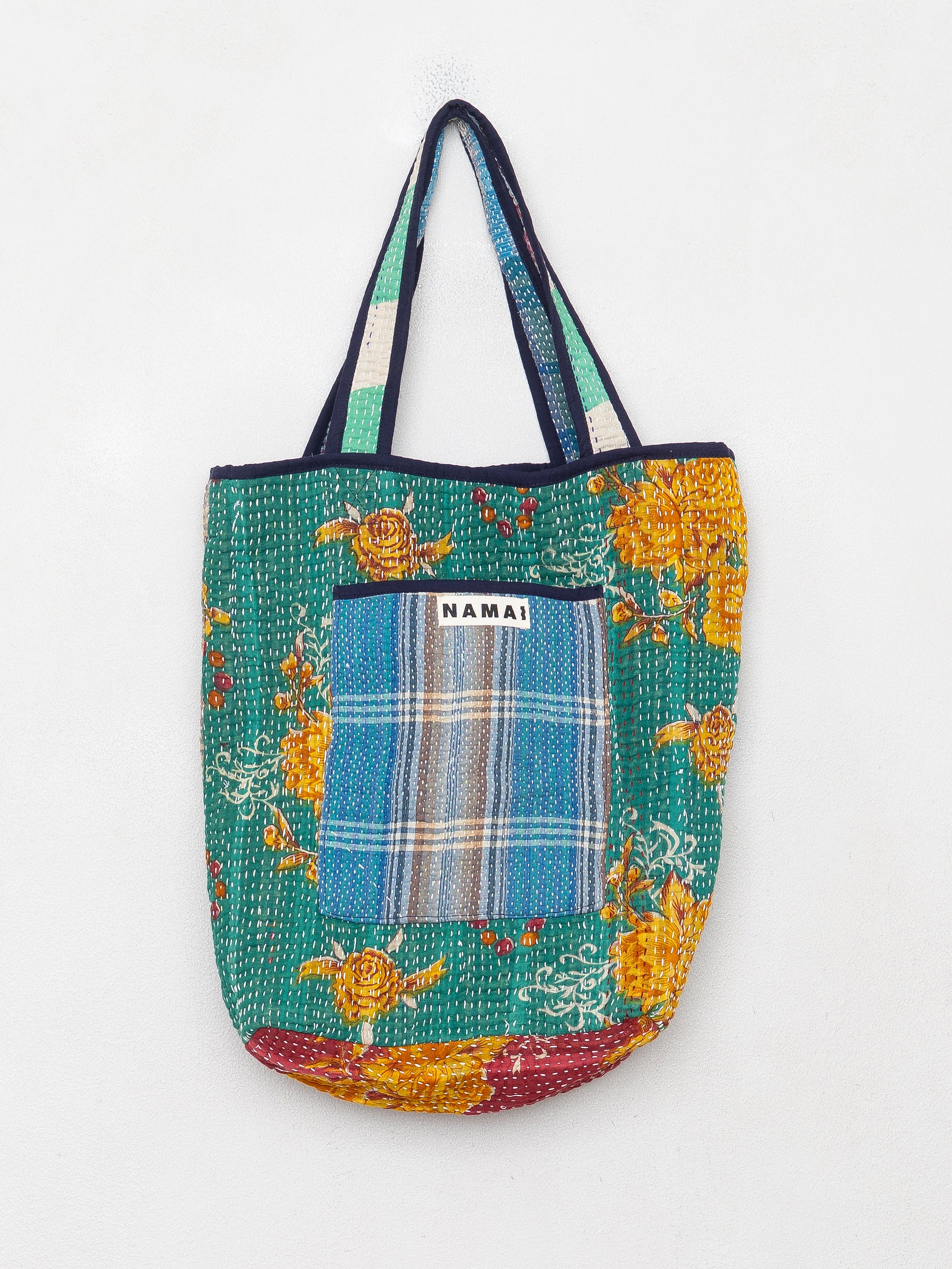 The Xoti II Zero-Waste Quilted Kantha Bag