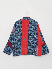 The Ladhiya Quilted Patchwork Kantha Jacket