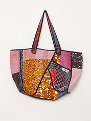 The Raksa Quilted Kantha Bag