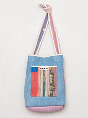 The Xoti II Zero-Waste Quilted Kantha Bag