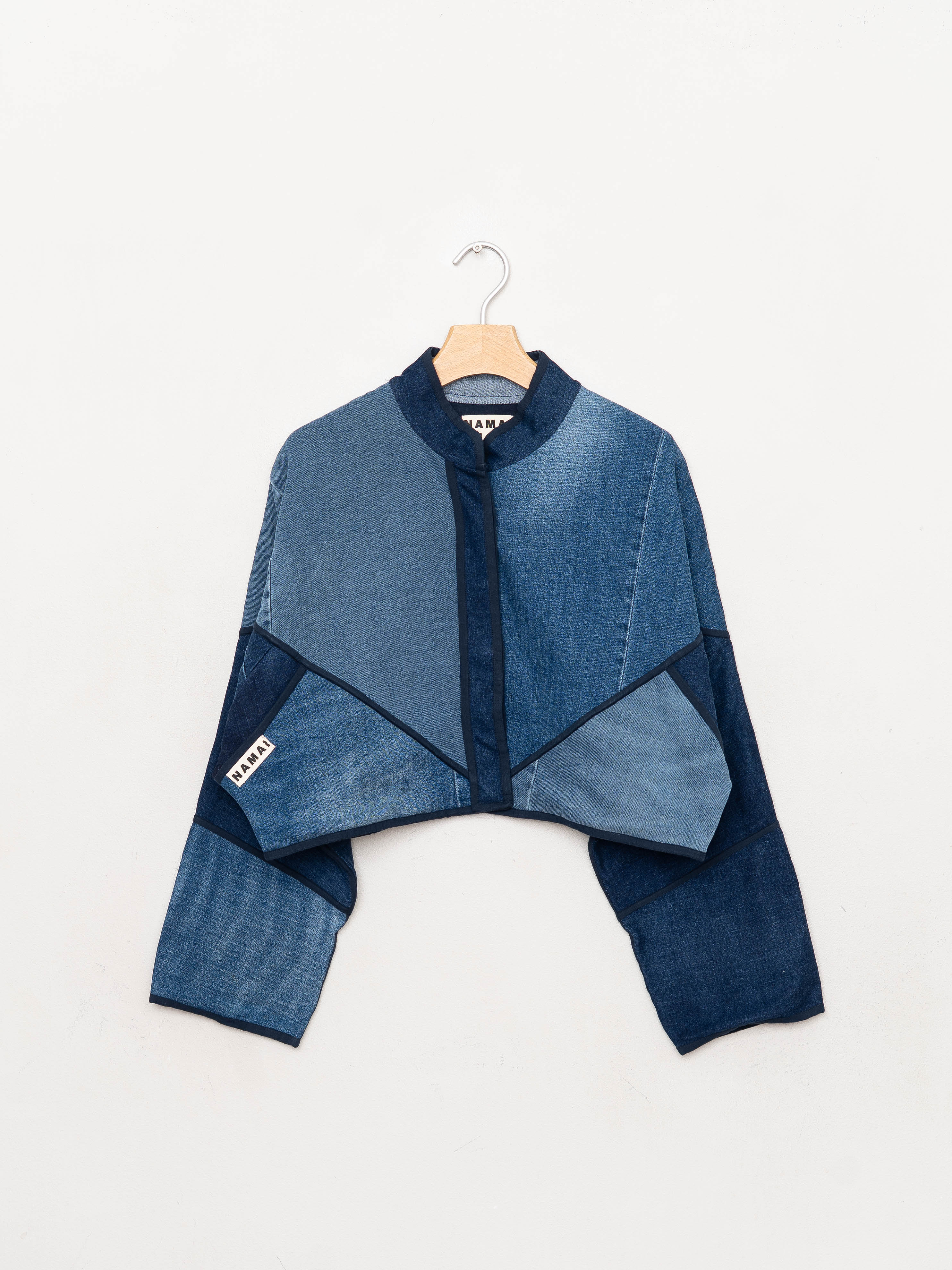 The Kaira Cropped Denim Jacket - Medium