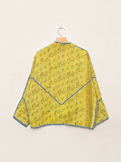 The Ladhiya Petite Quilted Patchwork Kantha Jacket