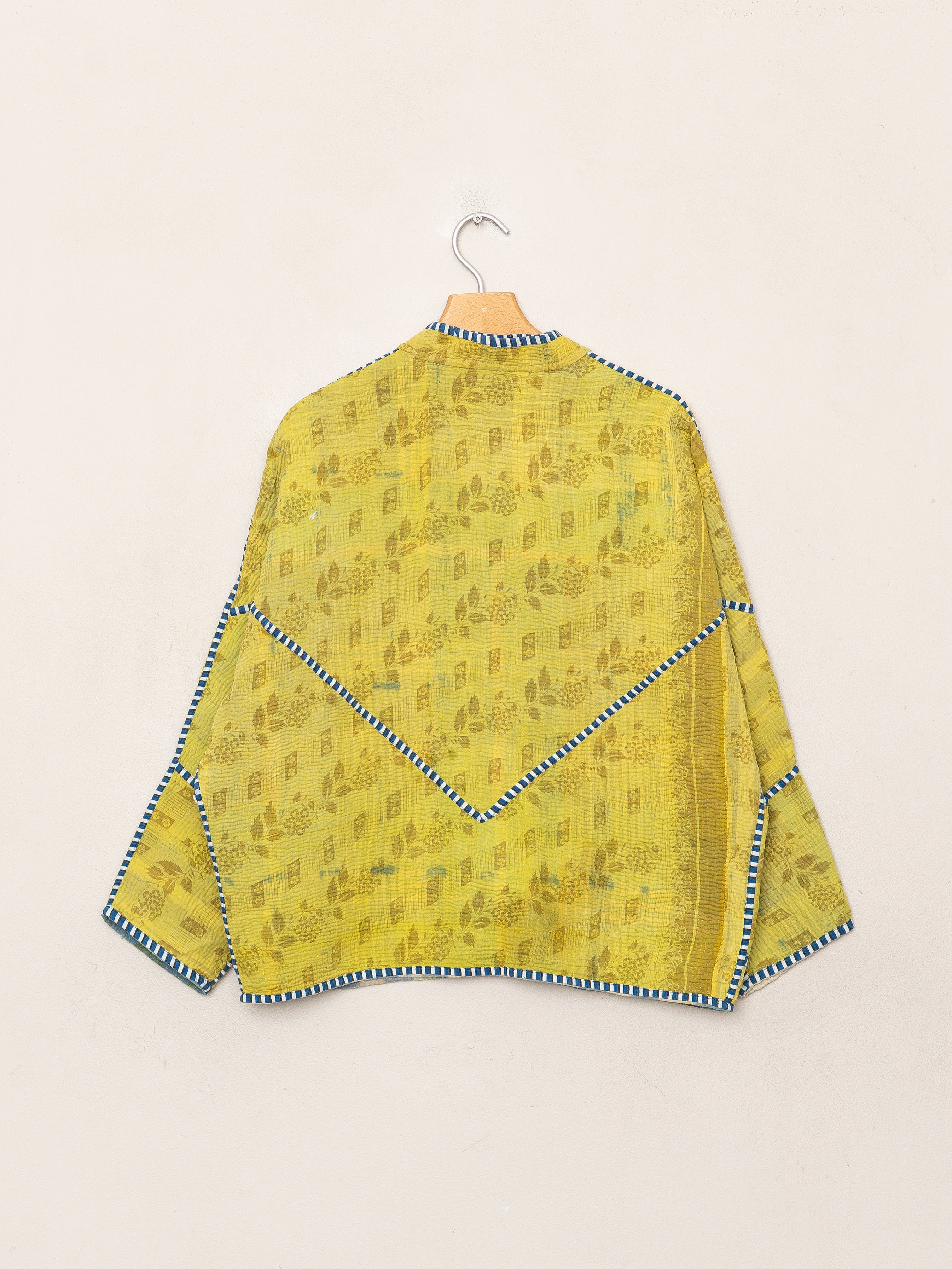 The Ladhiya Petite Quilted Patchwork Kantha Jacket