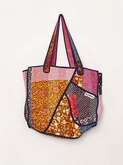 The Raksa Quilted Kantha Bag