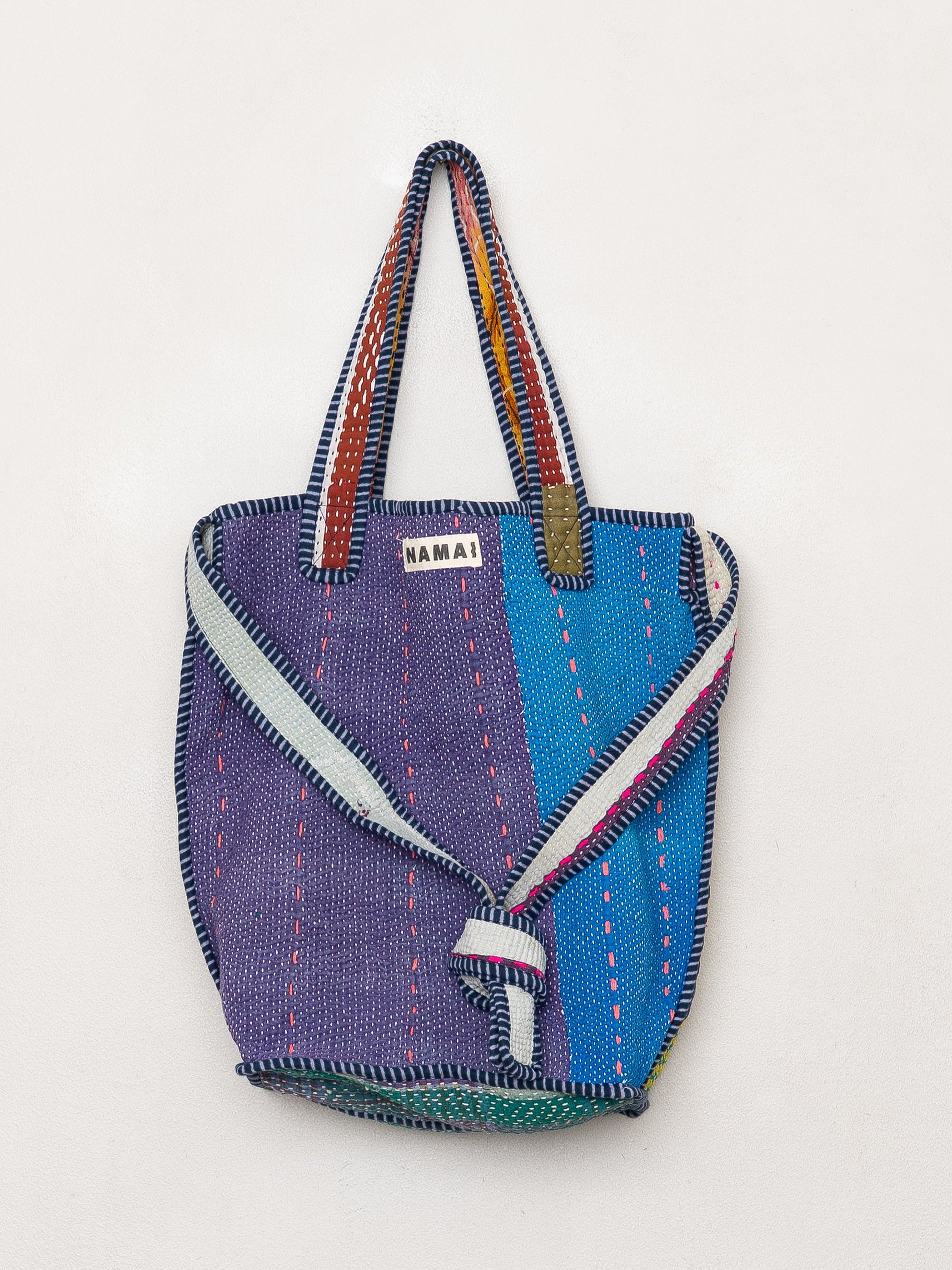 The Xoti II Zero-Waste Quilted Kantha Bag