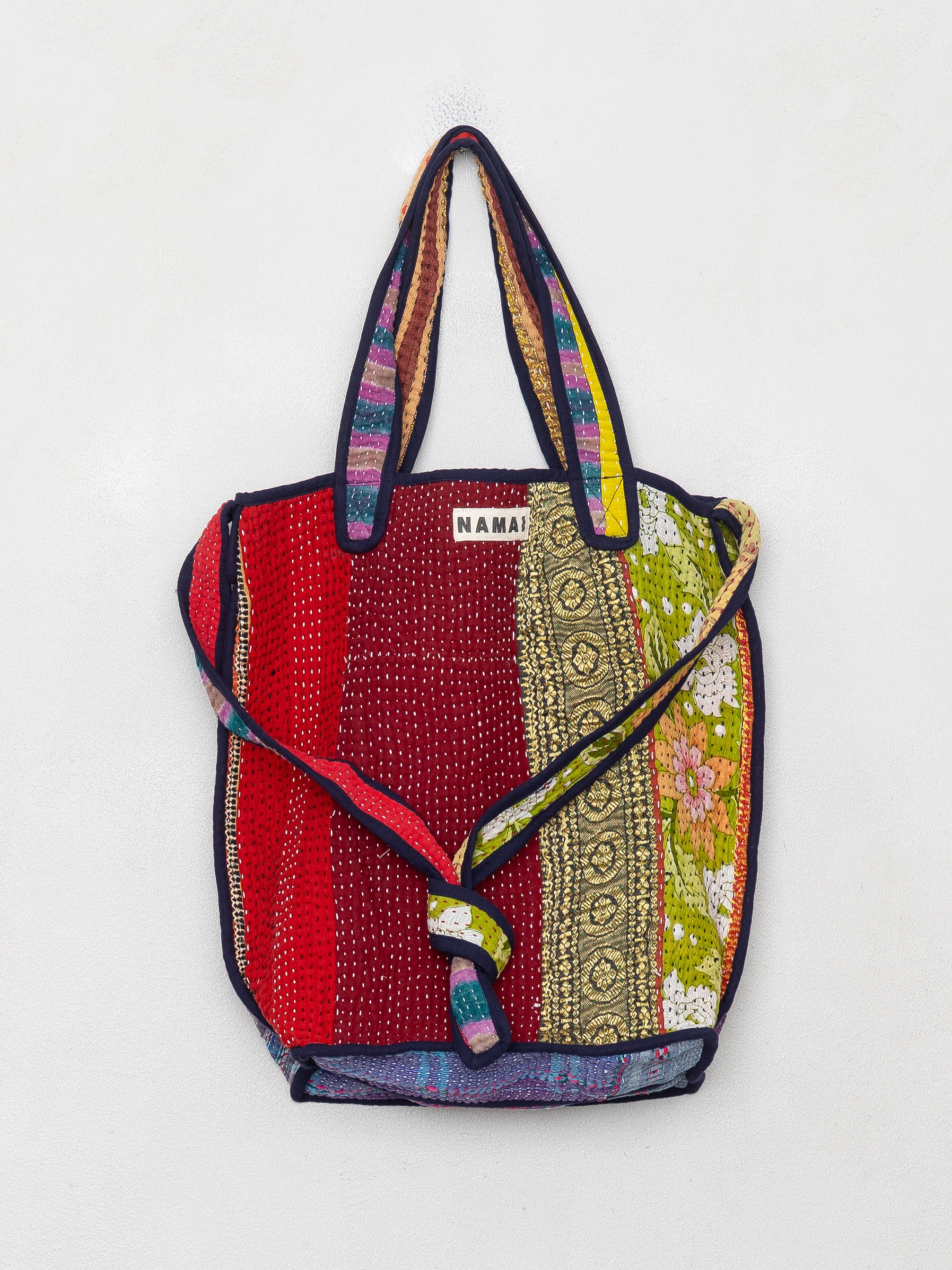 The Xoti II Zero-Waste Quilted Kantha Bag