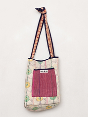 The Xoti II Zero-Waste Quilted Kantha Bag