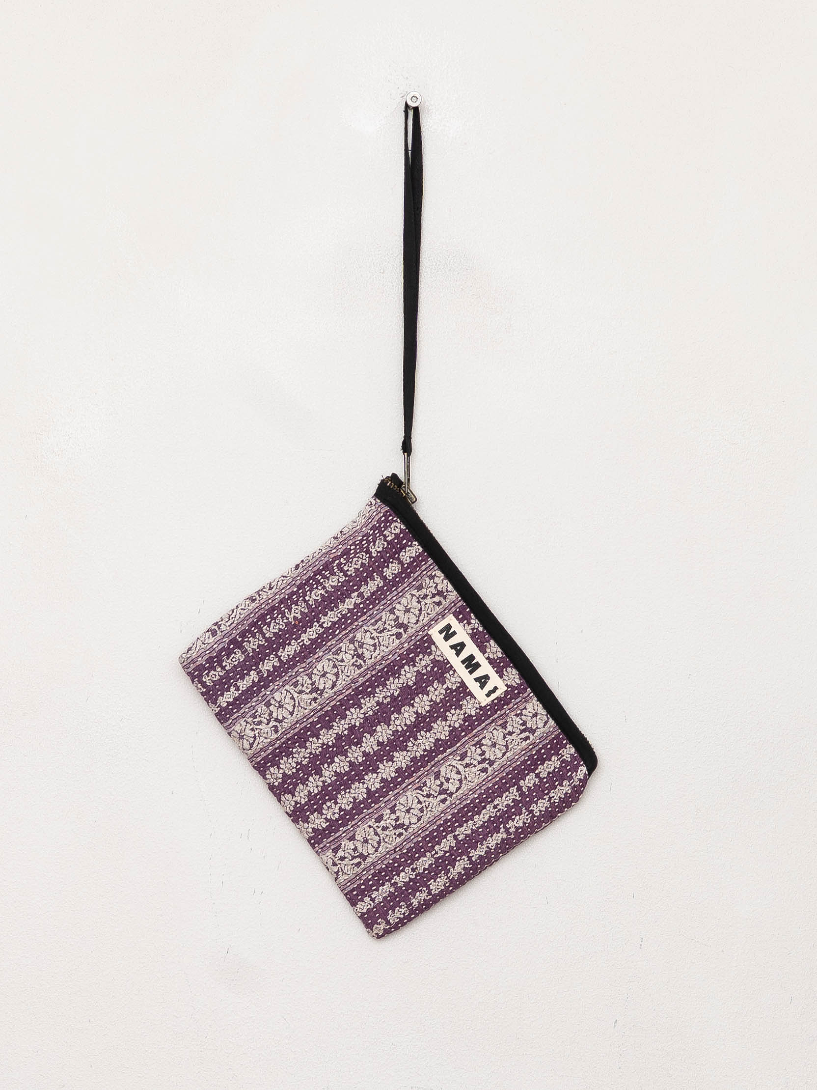 The Biju Vintage Kantha Quilted Zipper Pouch