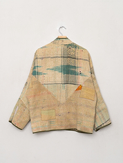 The Ladhiya Quilted Patchwork Kantha Jacket Wholesale