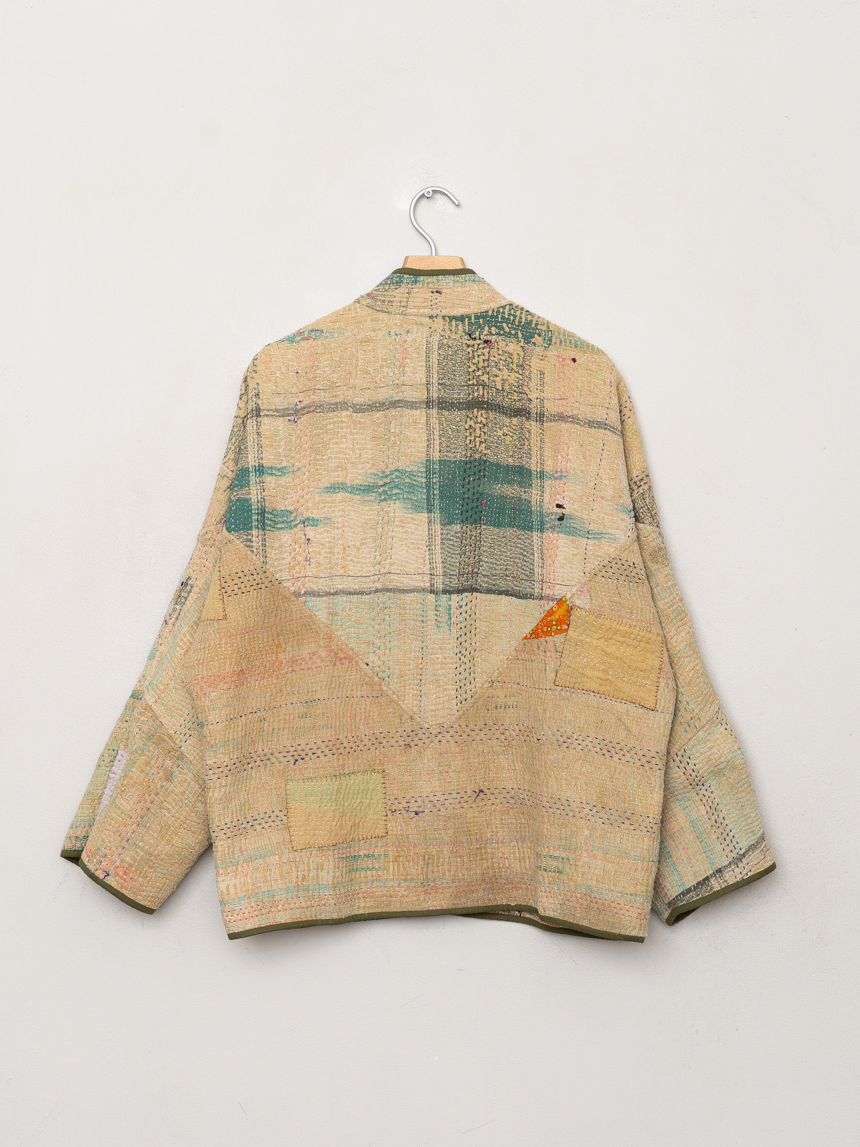 The Ladhiya Quilted Patchwork Kantha Jacket Wholesale