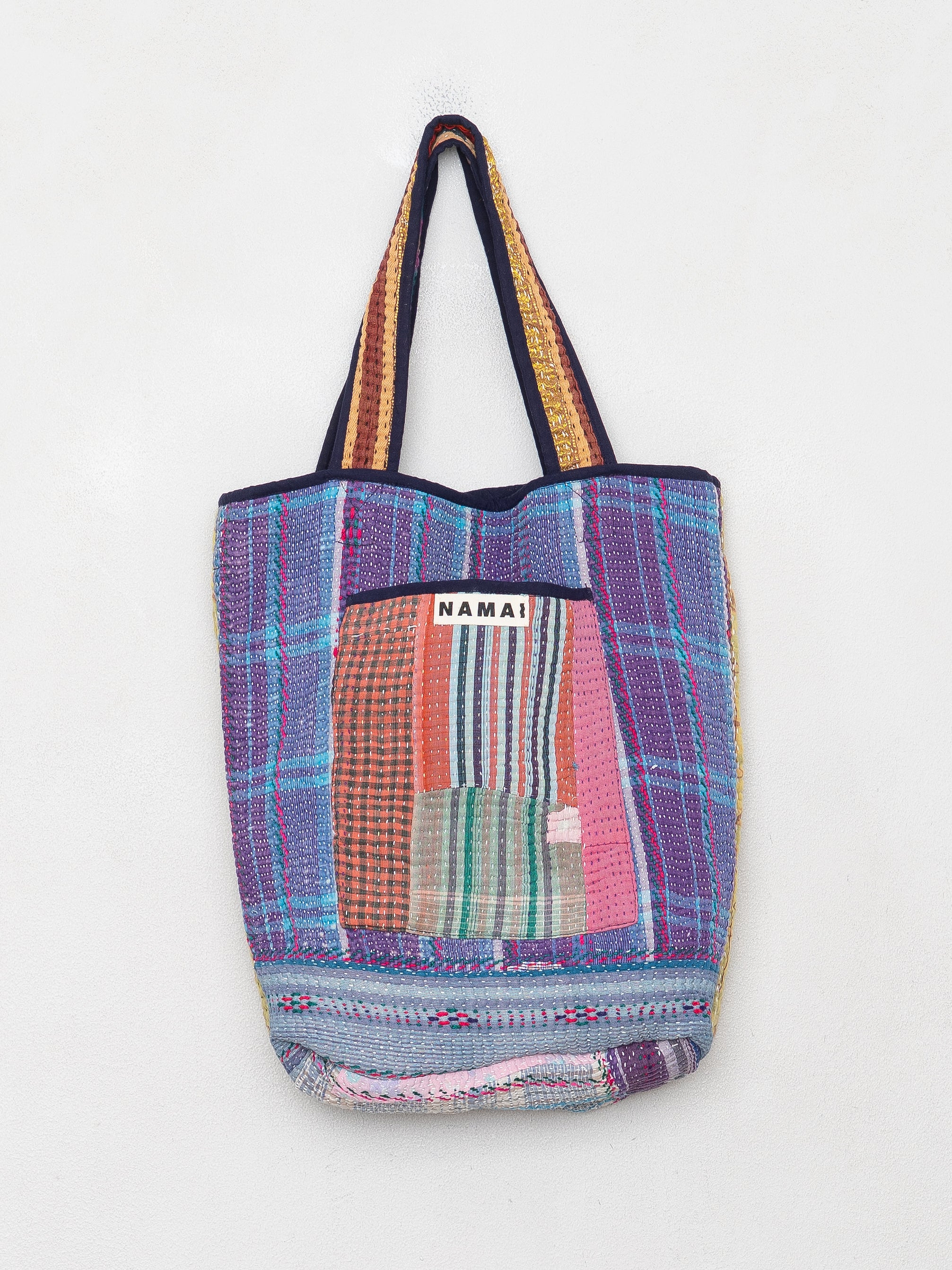 The Xoti II Zero-Waste Quilted Kantha Bag