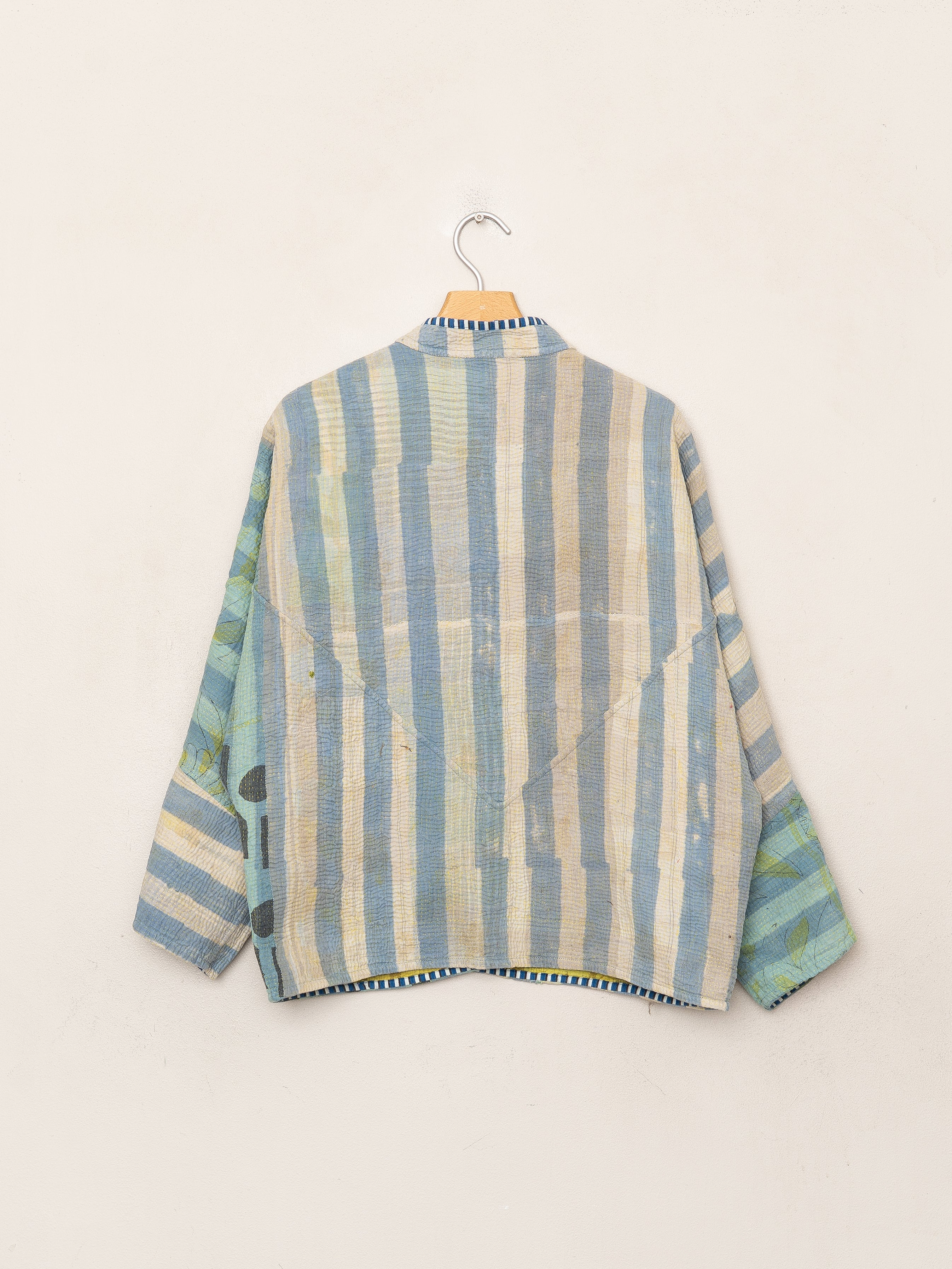 The Ladhiya Petite Quilted Patchwork Kantha Jacket