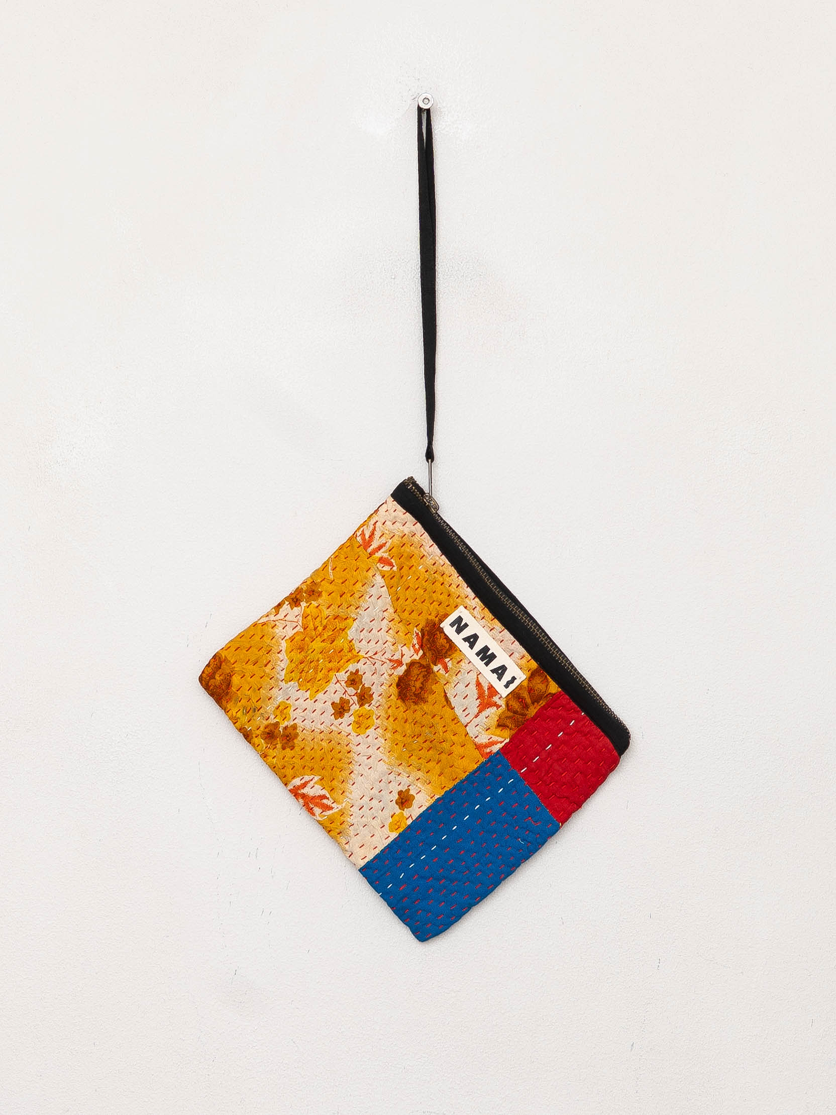 The Biju Vintage Kantha Quilted Zipper Pouch