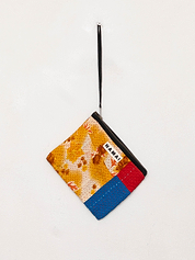 The Biju Vintage Kantha Quilted Zipper Pouch