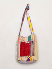 The Xoti II Zero-Waste Quilted Kantha Bag