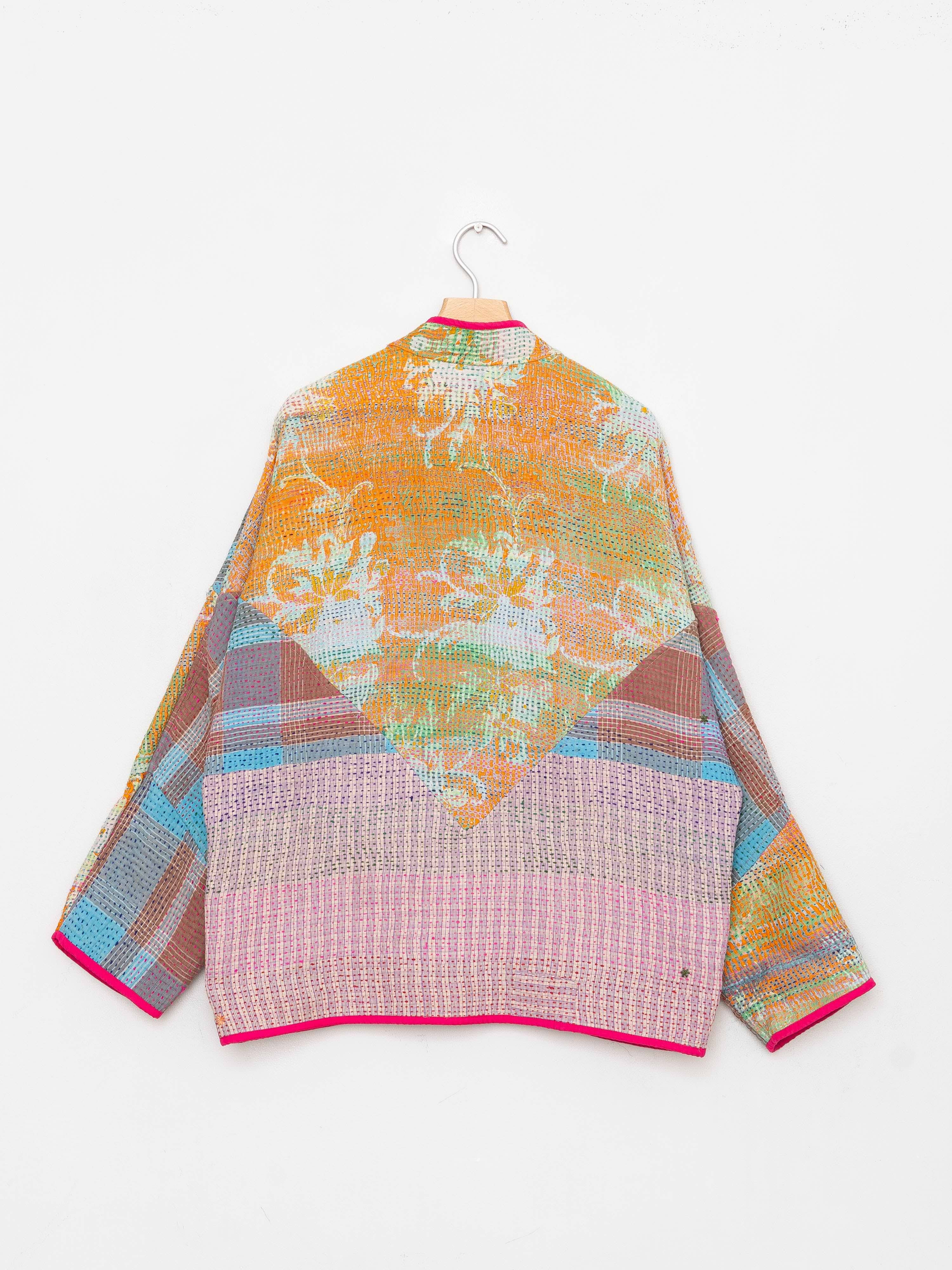 【RHC】NAMAI キルティングジャケット The Ladhiya Quilted Patchwork Kantha Jacket – NAMAI