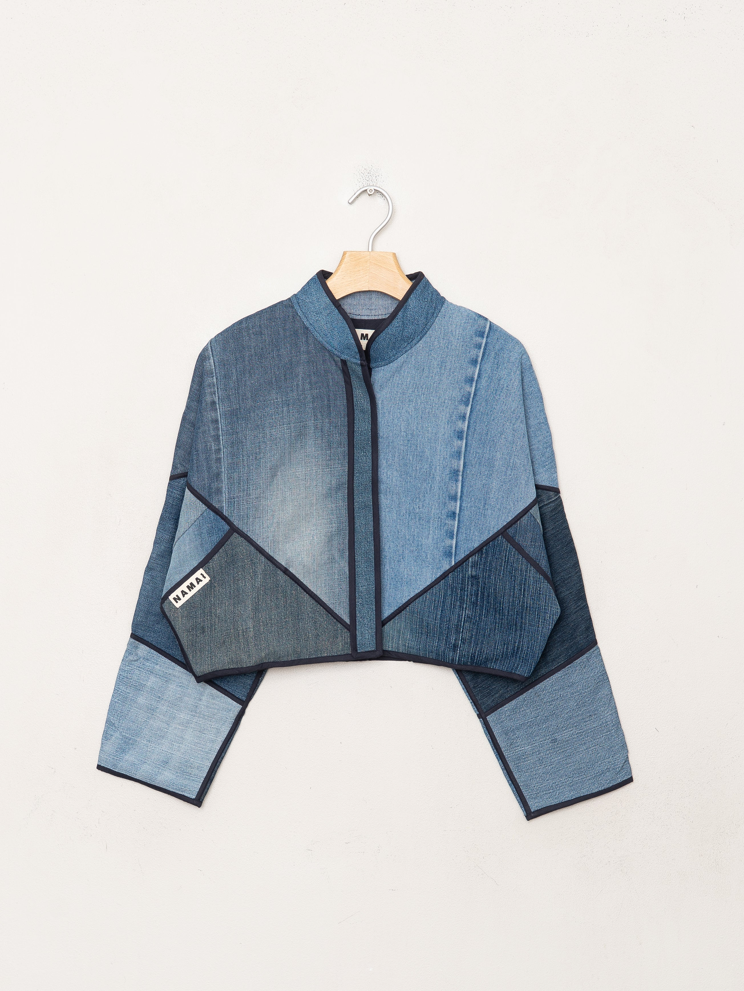 The Kaira Cropped Denim Jacket - Small