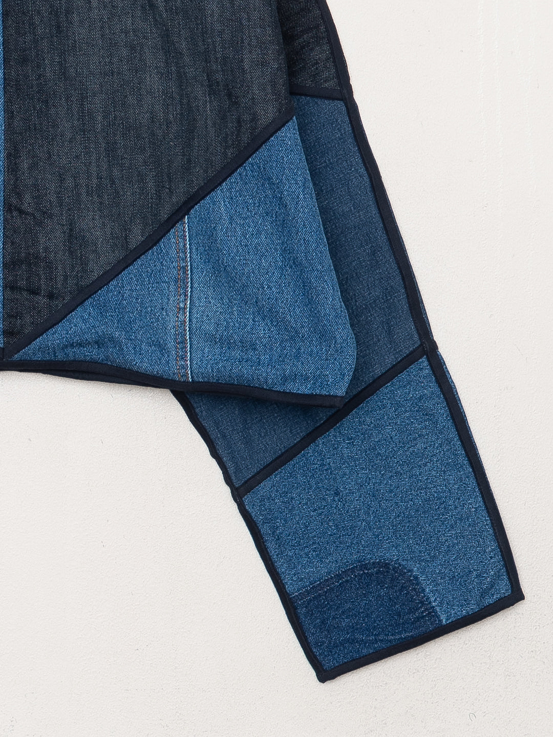 The Kaira Cropped Denim Jacket - Medium