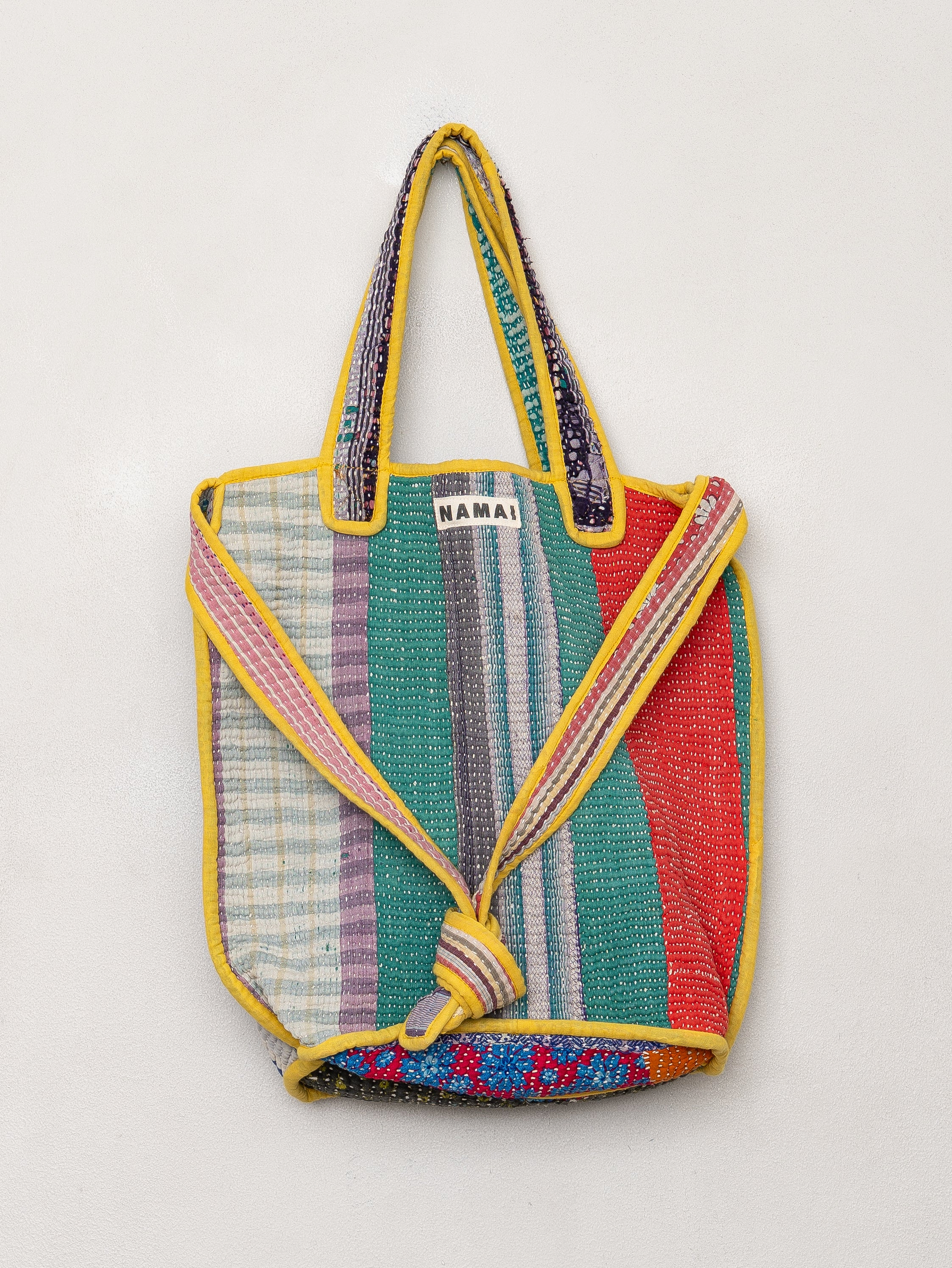 The Xoti II Zero-Waste Quilted Kantha Bag