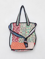 The Xoti II Zero-Waste Quilted Kantha Bag