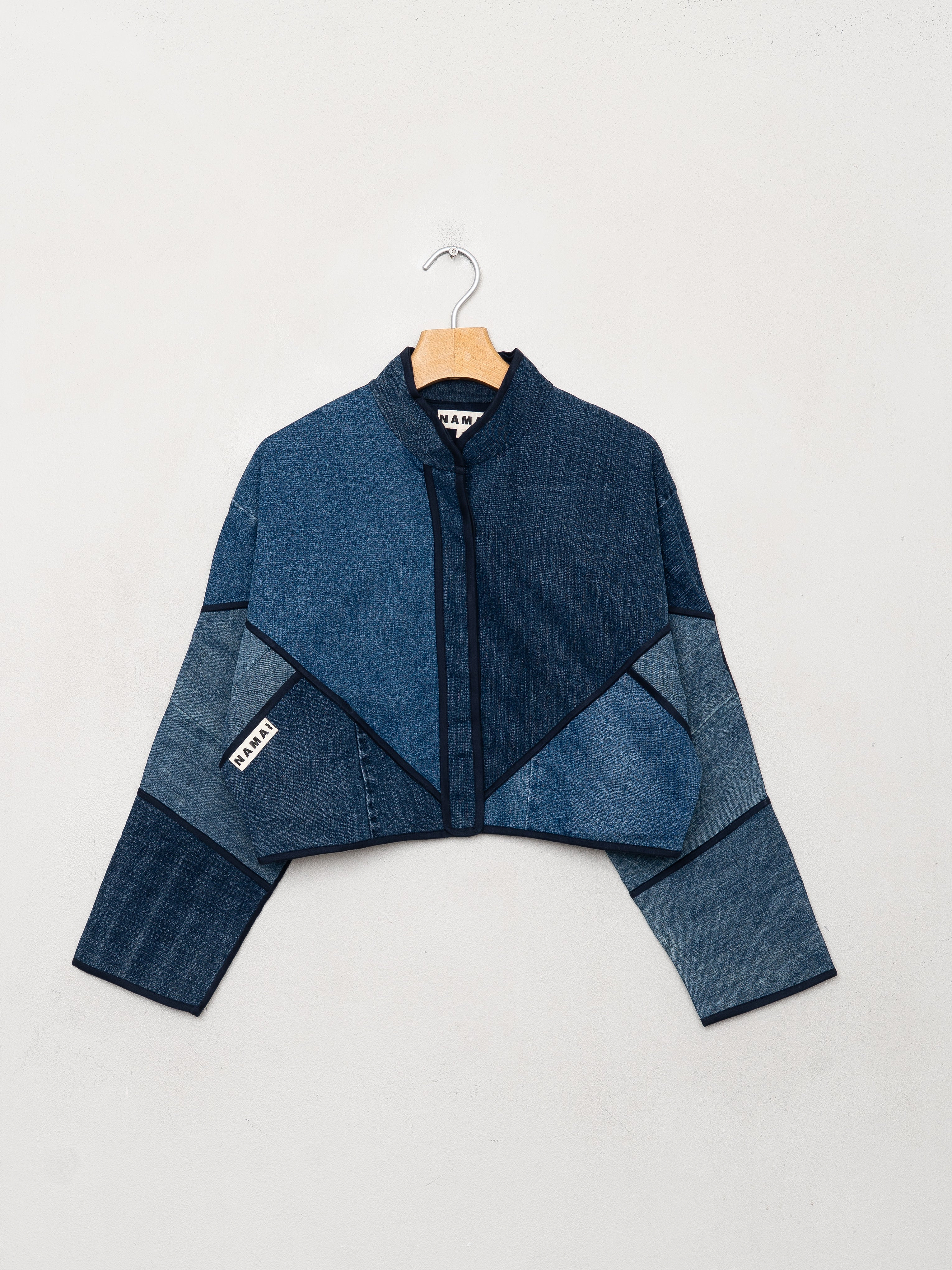 The Kaira Cropped Denim Jacket - Small