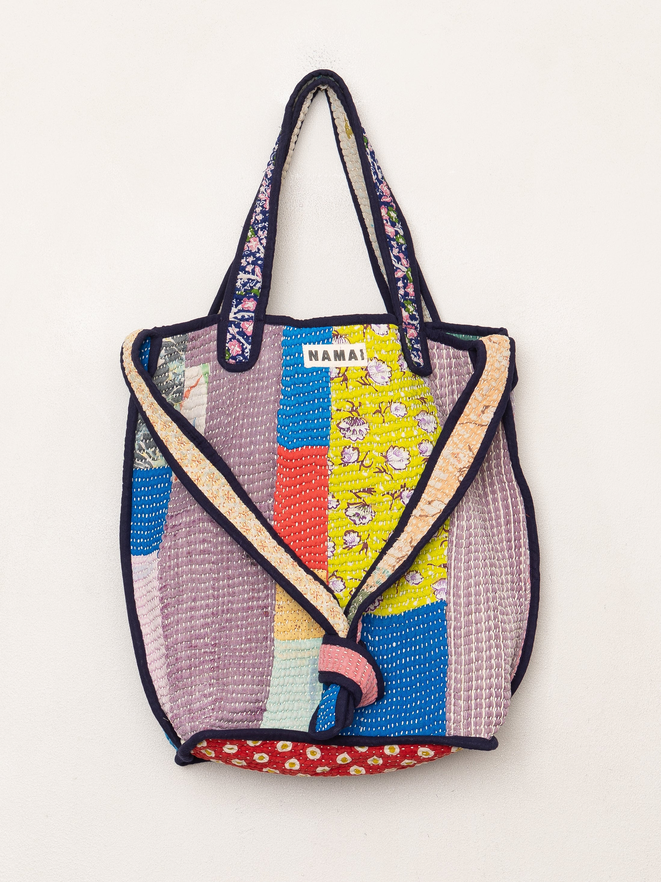 The Xoti II Zero-Waste Quilted Kantha Bag