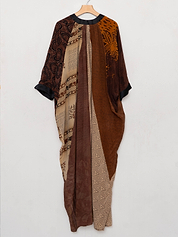 The Simmy Long Dress  - One Size - Upcycled Silk
