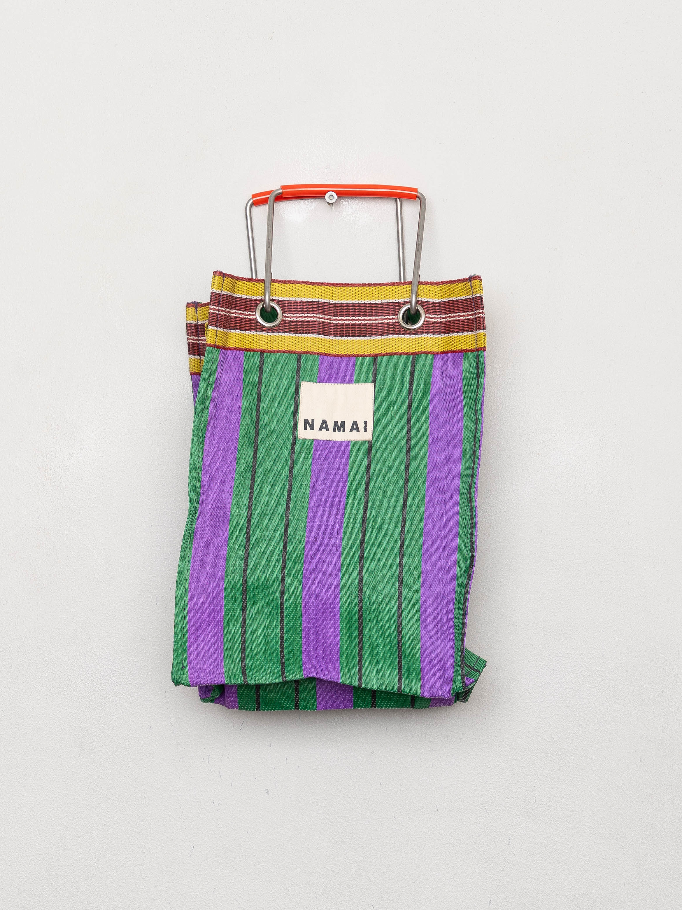 The Goa Mini Market Recycled Nylon Tote Bag - Grape Verde