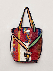 The Xoti II Zero-Waste Quilted Kantha Bag