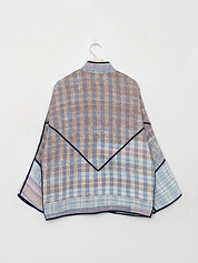 The Ladhiya Quilted Patchwork Kantha Jacket