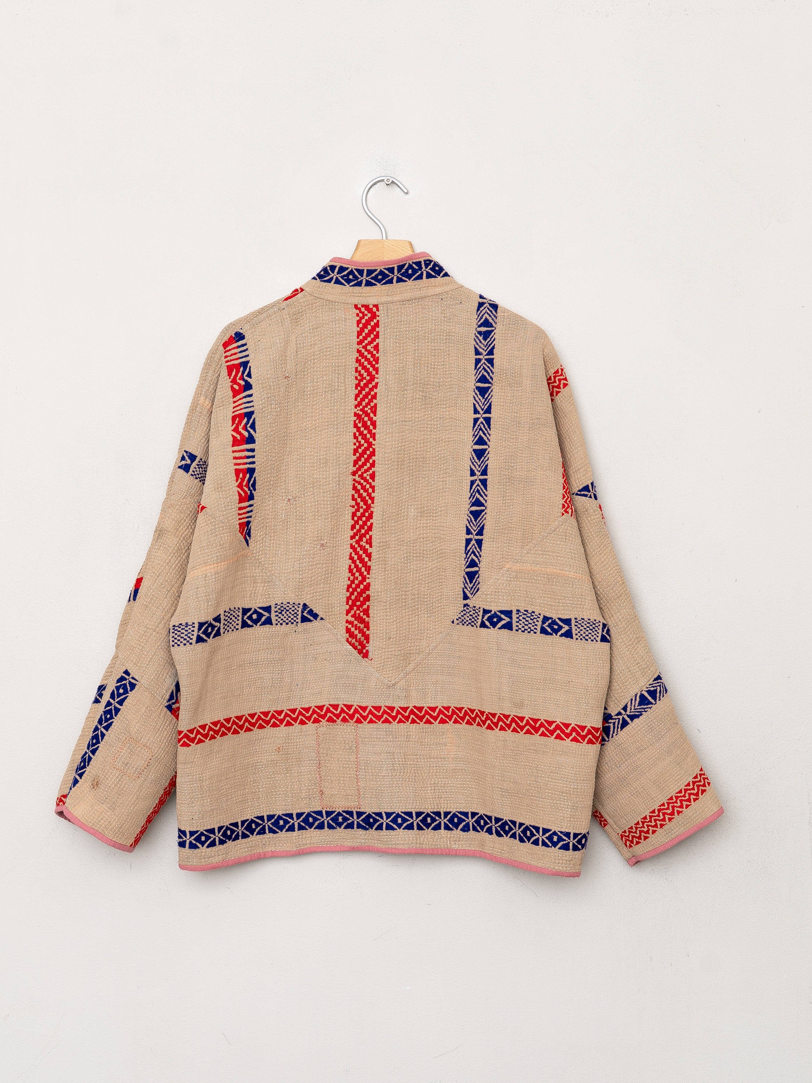 The Ladhiya Quilted Patchwork Kantha Jacket