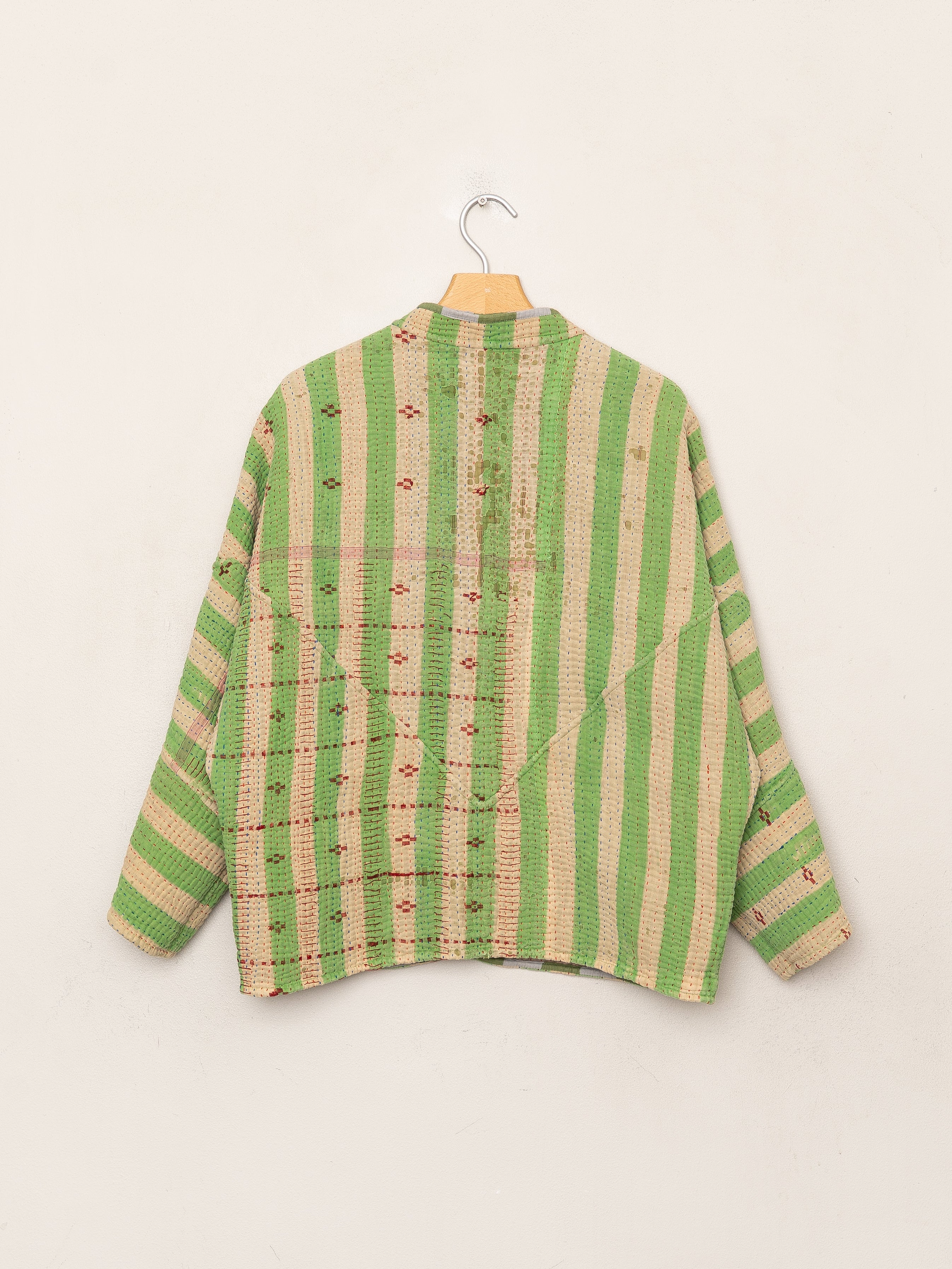 The Ladhiya Petite Quilted Patchwork Kantha Jacket