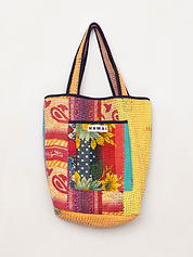 The Xoti II Zero-Waste Quilted Kantha Bag