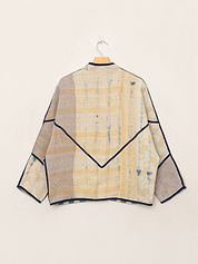 The Ladhiya Petite Quilted Patchwork Kantha Jacket
